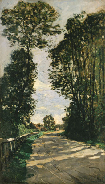 Walk (Road of the Farm Saint-Siméon) de Claude Monet