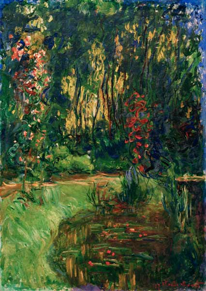 Ein Winkel im Teich von Giverny de Claude Monet