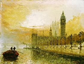 View Of Westminster From The Thames