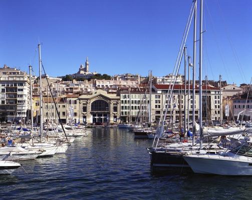 Im alten Hafen von Marseille de Claus Lenski