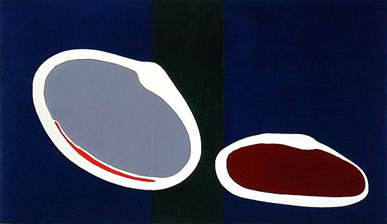 Go Discs II, 1999 (acrylic on canvas) (pair of 135005)  de Colin  Booth
