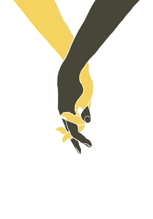 Holding Hands de Graphic Collection