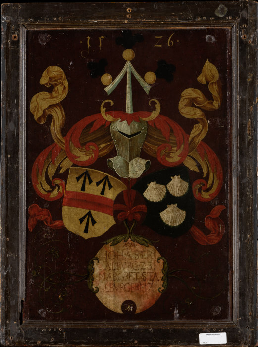 Alliance Coat of Arms Stralenberg/Stalburg de Conrad Faber von Kreuznach