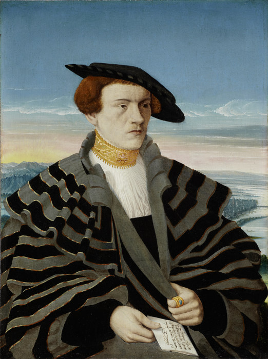 Portrait of Gilbrecht von Holzhausen (1514-1550) de Conrad Faber von Kreuznach