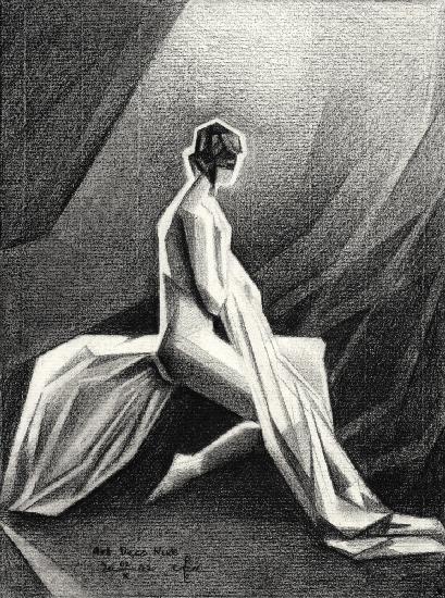 Art Deco Nude - 02-10-22