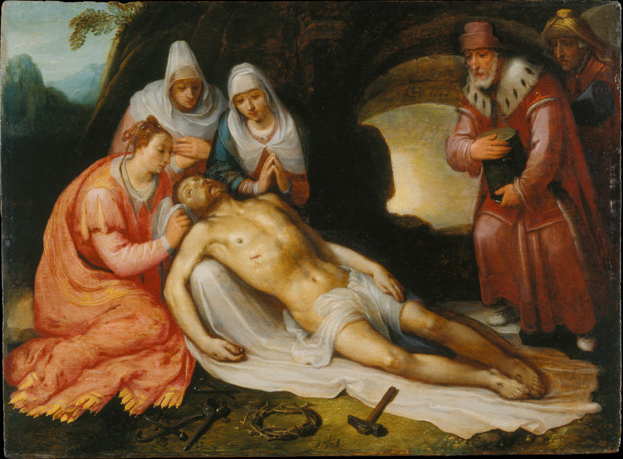 The Lamentation de Cornelis Cornelisz. van Haarlem