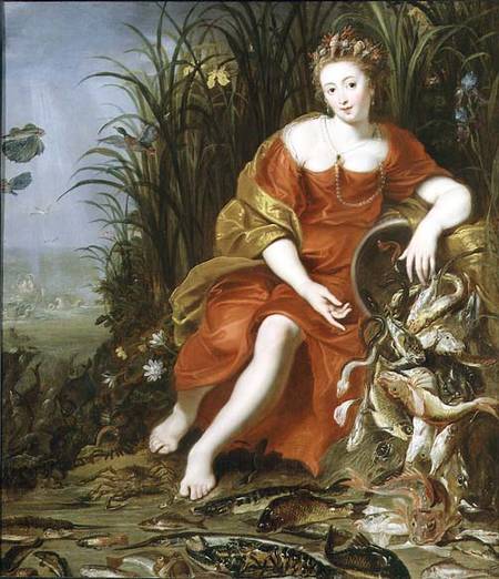 Allegory of Water (pair of 82416) de Cornelis de & Paul de Vos