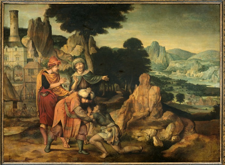 The Parable of the prodigal Son de Cornelis Massys