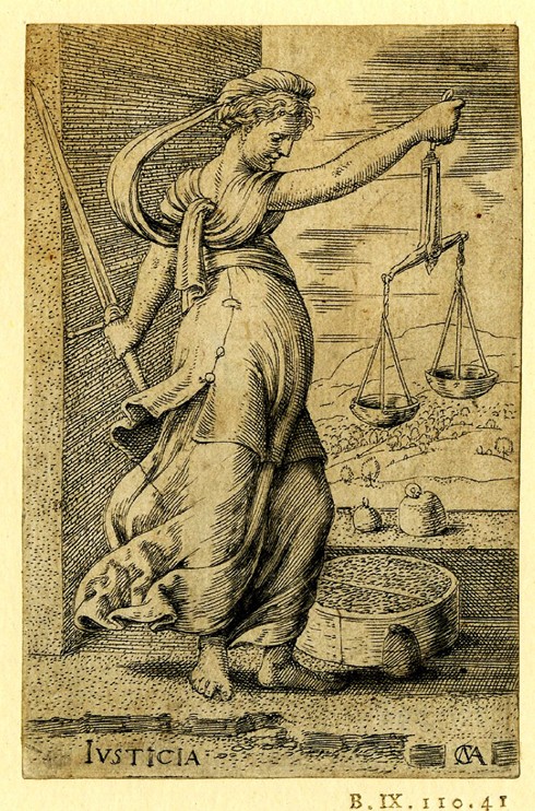 Justitia (Justice) de Cornelis Massys