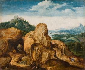 Landscape with Flight into Egypt