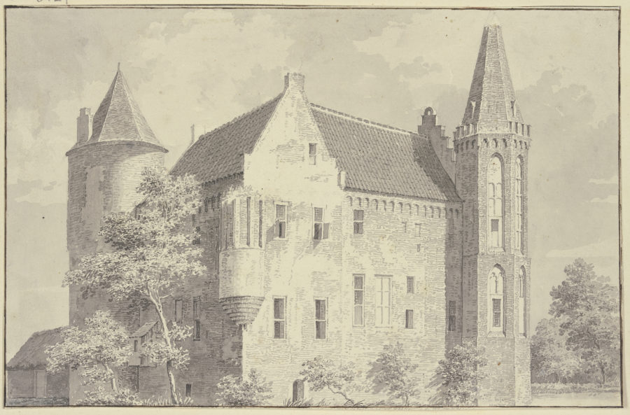 Schloss Croy im Dorf Aarle-Rixtel de Cornelis Pronk