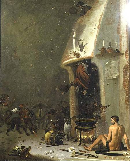 A Witch's Tavern de Cornelis Saftleven