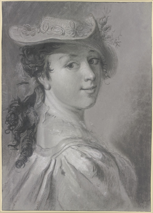 Eine junge Dame als Personifikation des Frühlings de Cornelis Troost