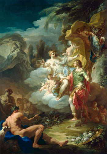 Venus and Aeneas. de Corrado Giaquinto