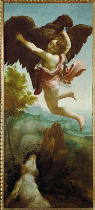 The Rape of Ganymede de Correggio (eigentl. Antonio Allegri)