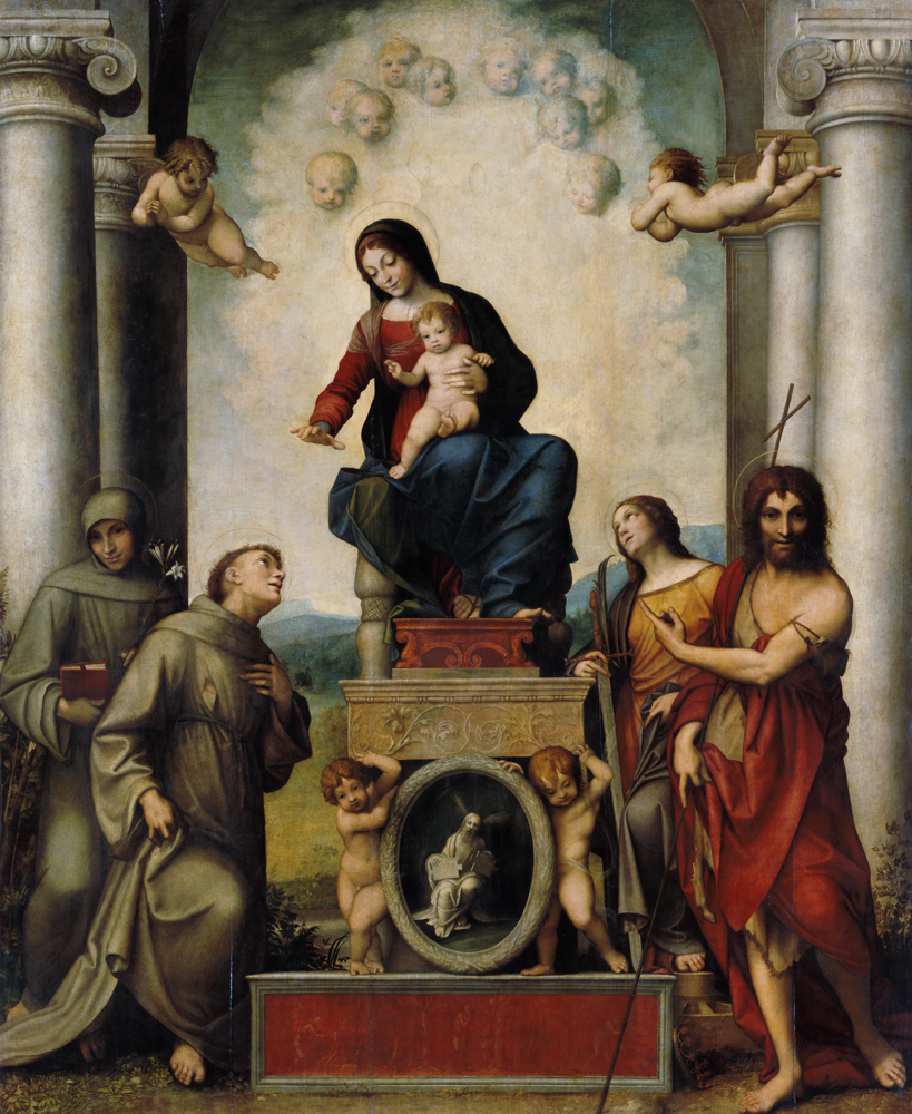 Madonna des Heiligen Franziskus de Correggio (eigentl. Antonio Allegri)