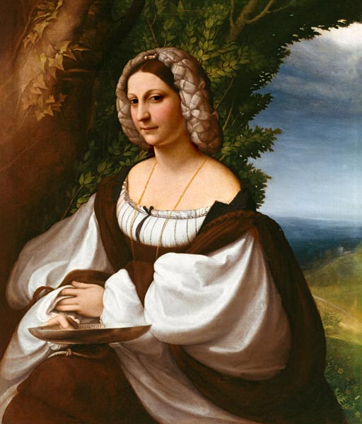 Portrait of a Lady de Correggio (eigentl. Antonio Allegri)