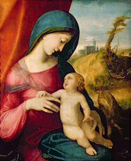 Madonna and Child, 1512-14 de Correggio (eigentl. Antonio Allegri)