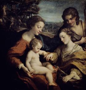 The Mystic Marriage of St. Catherine of Alexandria