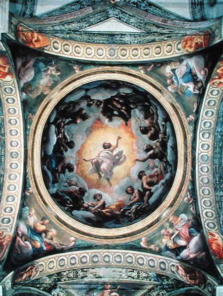 The Vision of St. John on Patmos de Correggio (eigentl. Antonio Allegri)