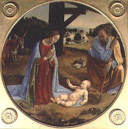 Adoration of the Holy Child de Cosimo Rosselli