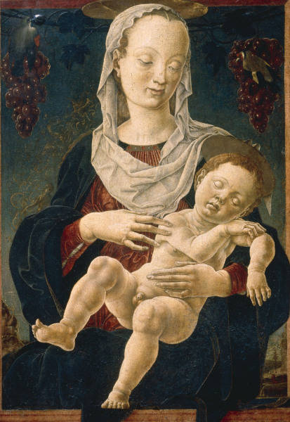 Cosme Tura, La Vierge a l''Enfant de Cosme um Tura