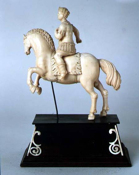 Emperor on horseback, sculpture de Cristof  Angermair