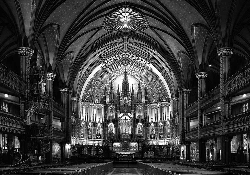Notre-Dame Basilica of Montreal de C.S. Tjandra