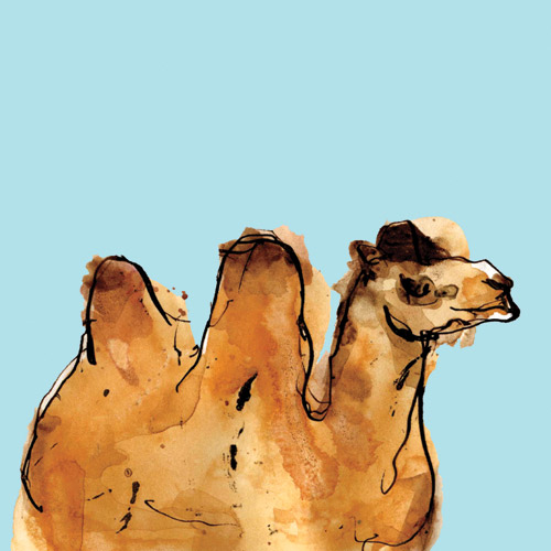 Horizontal Camel de Louise Cunningham