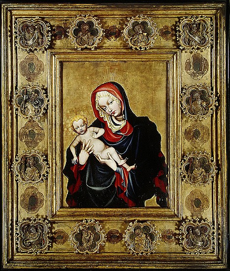 Madonna of Saint-Guy, c.1392-96 de Czech School