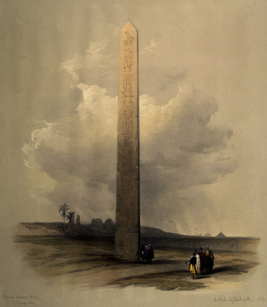 Heliopolis , Obelisk de D. Roberts