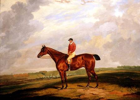 Racehorse with Jockey Up de D. the Younger Wolstenholme