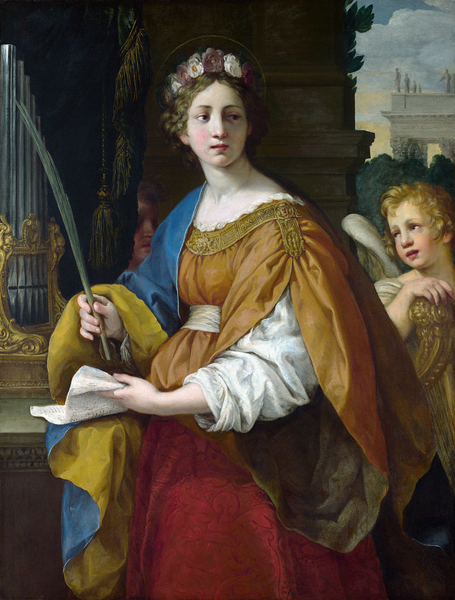 Saint Cecilia de Pietro da Cortona, 