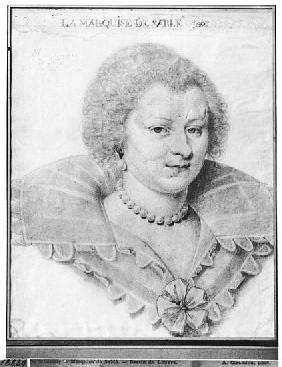 Portrait of Magdeleine de Souvre (1599-1678) Marquise de Sable
