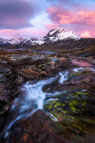 Pink Clouds in Norway