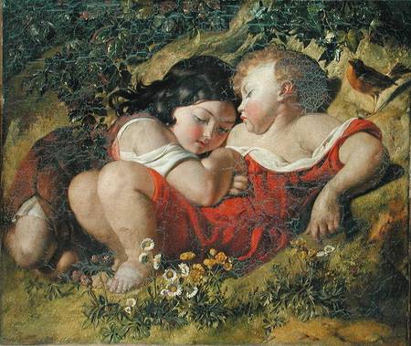 Children in the Wood de Daniel Maclise