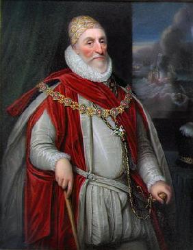 Charles Howard, 1st Earl of Nottingham (oil on canvas)