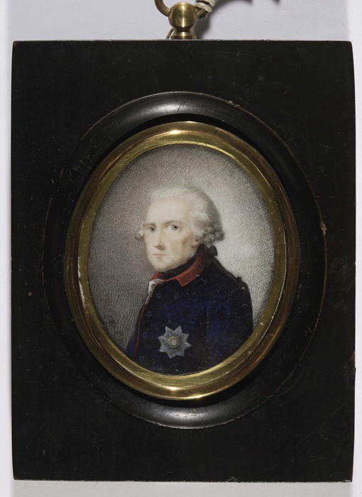Frederick II of Prussia de Daniel Nikolaus Chodowiecki
