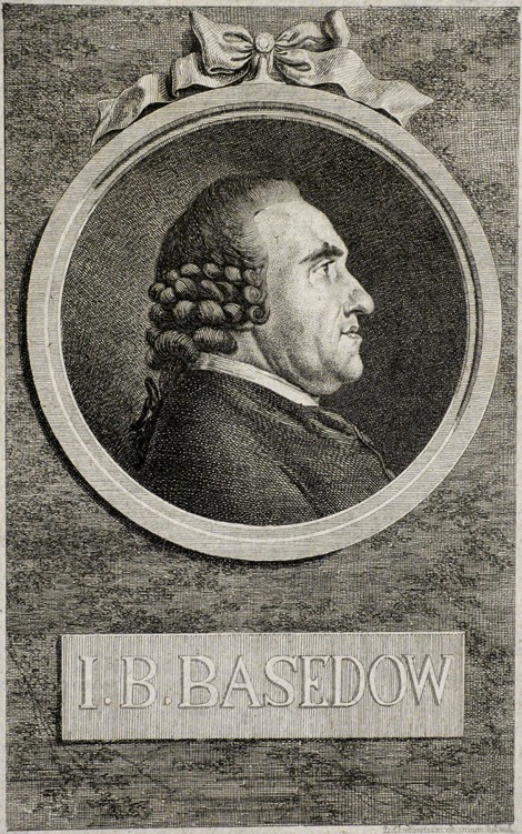 Johann Bernhard Basedow (1724-1790) de Daniel Nikolaus Chodowiecki