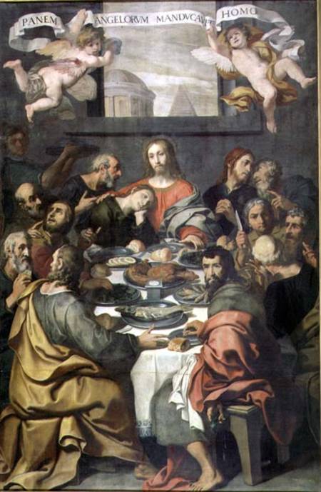The Last Supper (for detail see 85153) de Daniele Crespi