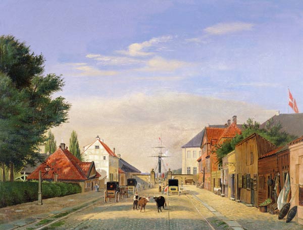 Street Scene de Danish School