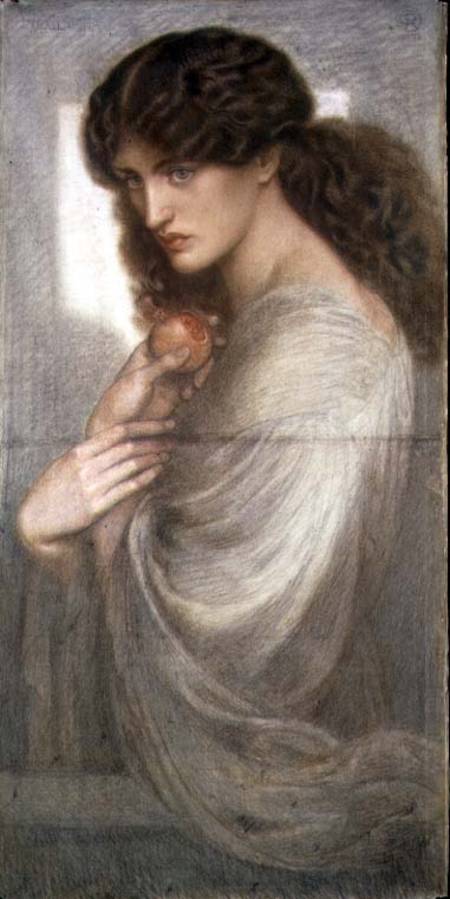 Proserpina de Dante Gabriel Rossetti
