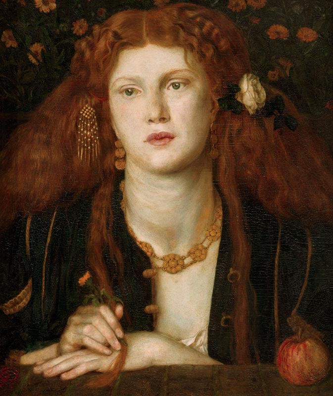 D.G.Rossetti / Bocca Bacciata / 1859 de Dante Gabriel Rossetti