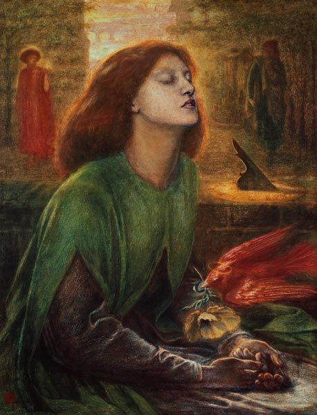 Rossetti / Beata Beatrix / Painting de Dante Gabriel Rossetti