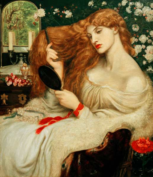 D.G.Rossetti, Lady Lilith de Dante Gabriel Rossetti