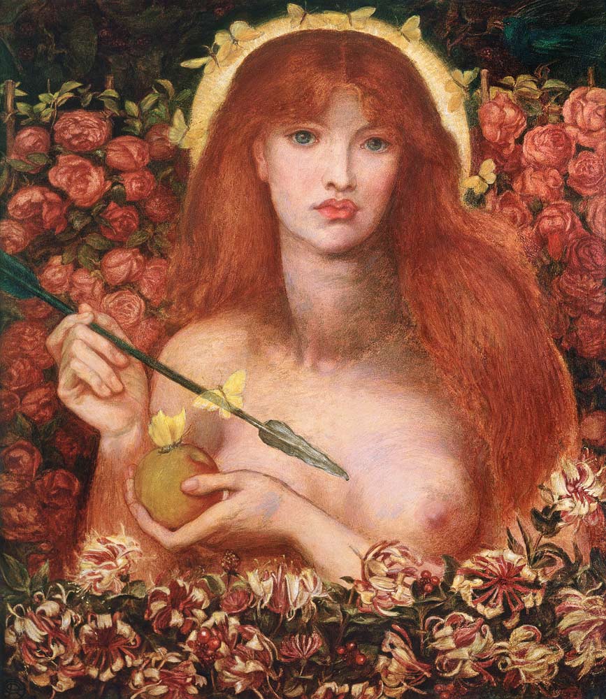 Venus Verticordia ("Venus the changer of hearts") de Dante Gabriel Rossetti