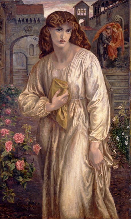 Salutation of Beatrice de Dante Gabriel Rossetti