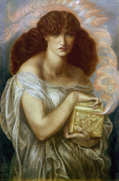 Dante Gabriel Rossetti / Pandora de Dante Gabriel Rossetti