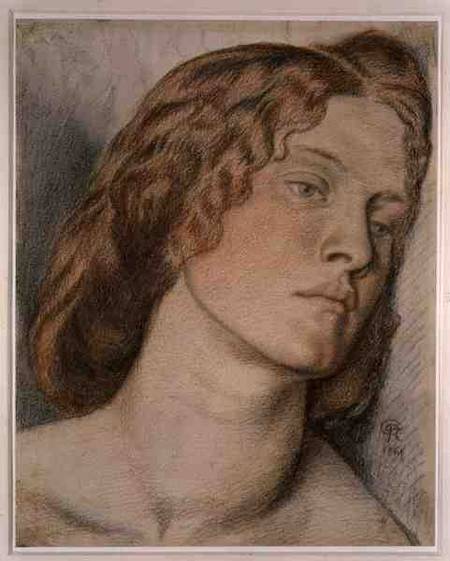 Fanny Cornforth, Study for 'Fair Rosamund' de Dante Gabriel Rossetti