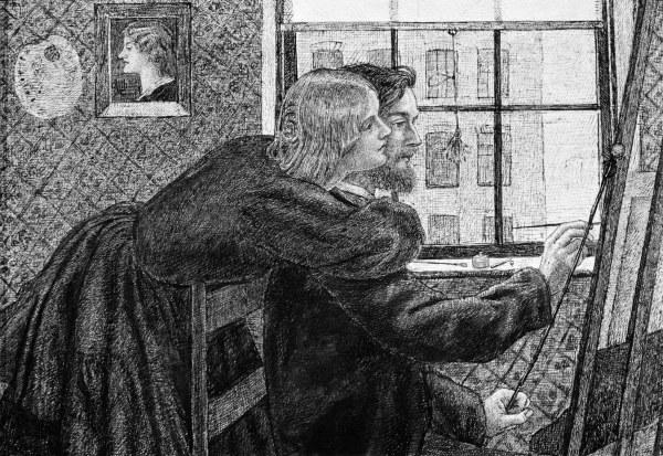 F.Cornforth and G.P.Boyce / D.G.Rossetti de Dante Gabriel Rossetti